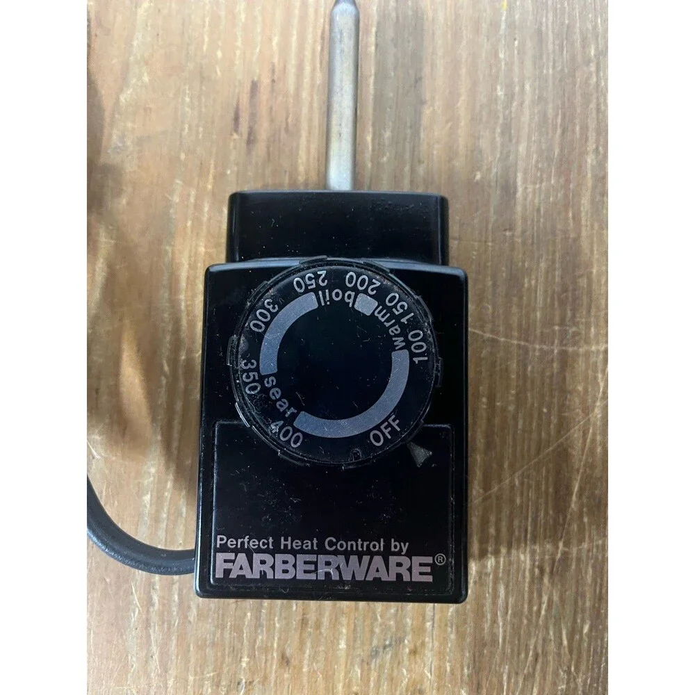 Vintage Farberware Perfect Heat Control Model 101T for Electric Skillet Fry Pan